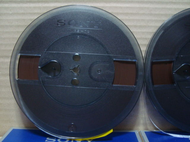 SONY　ソニーSLH　オープンリール テープ　4本まとめて　元箱付き　音響マニア整理品⑩中古品　試聴未確認_画像7
