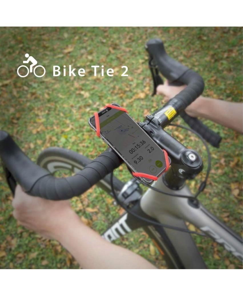 Bone Bike Tie 2 自転車 スマホ ホルダー 全シリコン製　ブラック_画像6