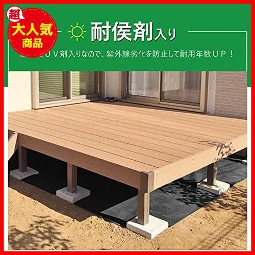 ★サイズ名:1m×10m1点セット固定ピン18本付黒丸付★ 【改良版100g】UncleHu 防草シート 除草シート 固定ピン18本付き 黒丸付 1ｍ×10ｍ_画像7