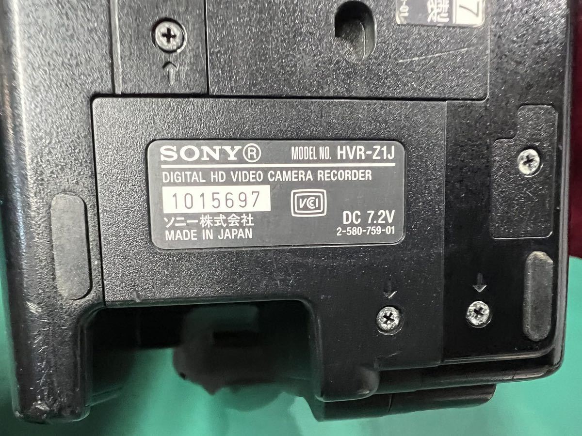 SONY ソニー HVR-Z1J デジタルHDビデオ カメラレコーダー 動作未確認 (80s)_画像10