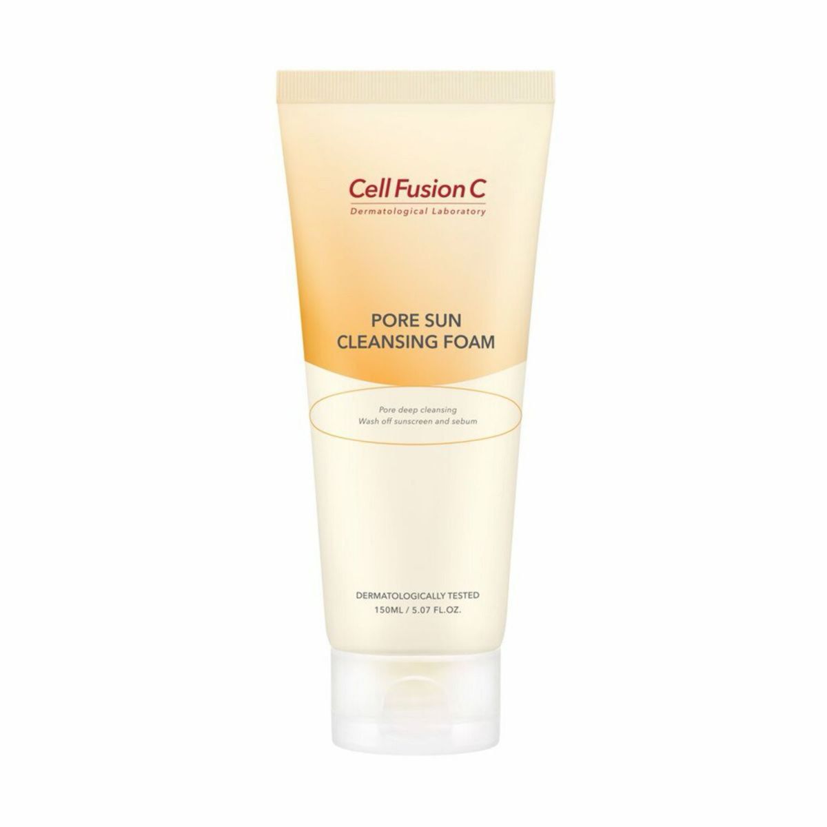 Cell FusionC PORE SUN CLEANSING FOAM