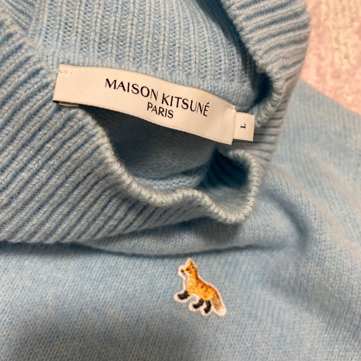 MAISON KITSUNE ニット maison kitsune キツネ|Yahoo!フリマ MAISON KITSUNE ニット maison kitsune キツネ|Yahoo!フリマ