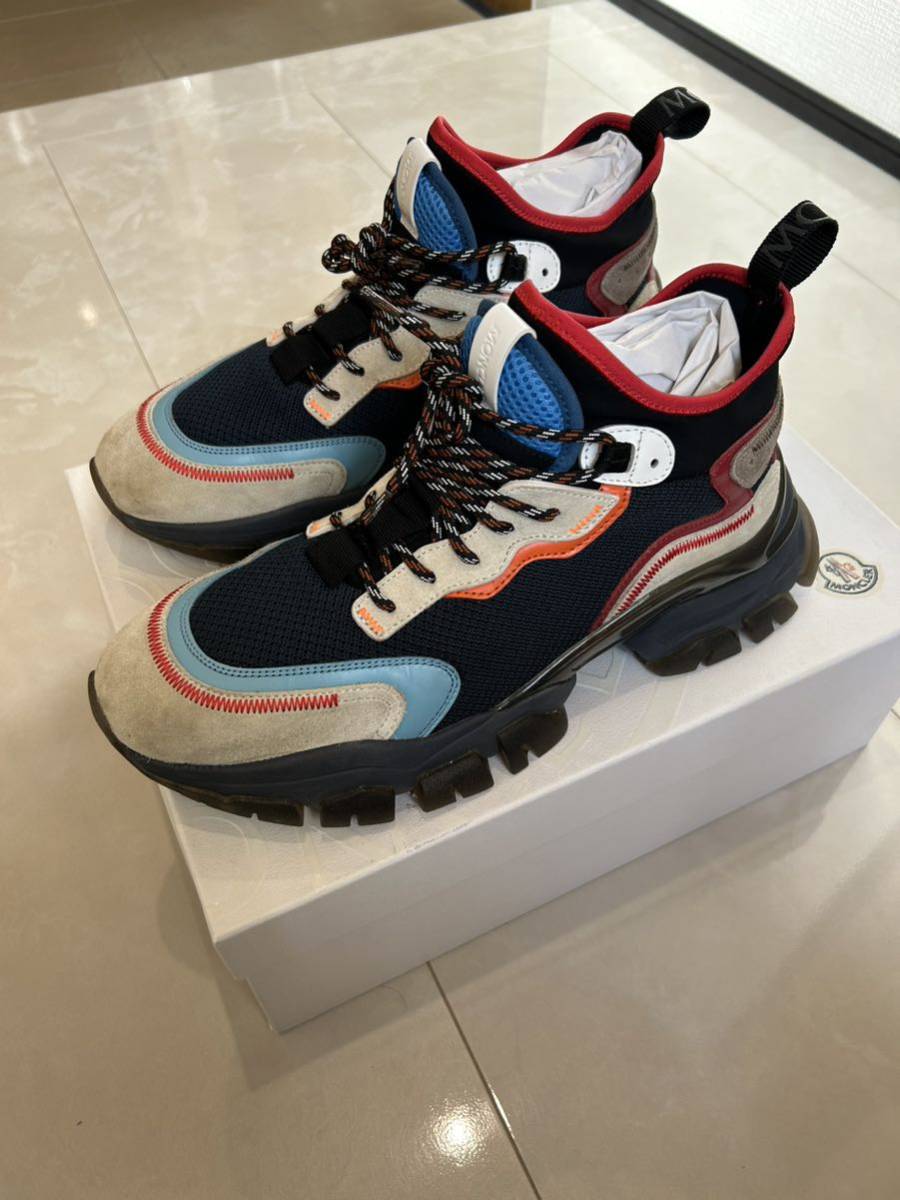 新品MONCLER モンクレール LEAVE MID SNEAKERS スニーカー シューズ