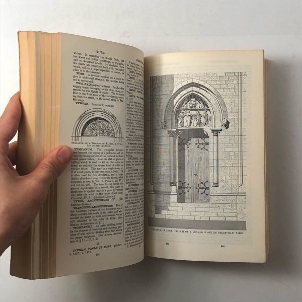 【建築】建築イラスト辞典　Sturgis' Illustrated Dictionary of Architecture and Building　An Unabridged Reprint of the 1901-2　B7y_画像7