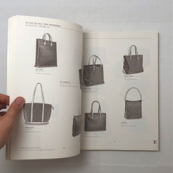 ルイ・ヴィトン　1999年11月発行カタログ　LE CATALOGUE LOUIS VUITTON コレクション　3はJ1y_画像3