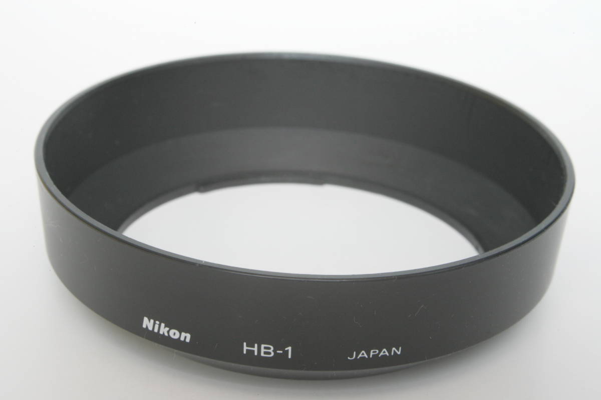 ニコン　フード　　HB-1　 ニコン　 AF35-70mmF2.8D、AF28-85mmF3.5-4.5S New、AF35-135mmF3.5-4.S5 New等用　バヨネット式　　中古品_画像3