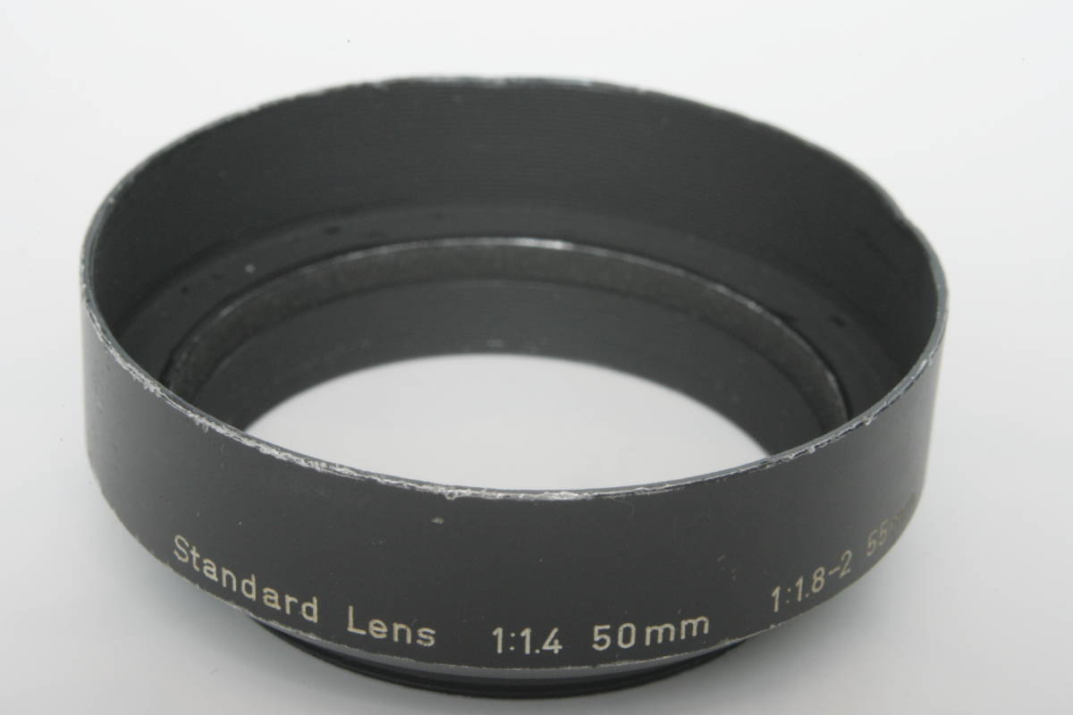 メタル スタンダードレンズ 1:1.4 50ｍｍ 1:1.8 -2 55mm用  49ｍｍ ねじ込み式 中古ジャンク扱い品 の画像5