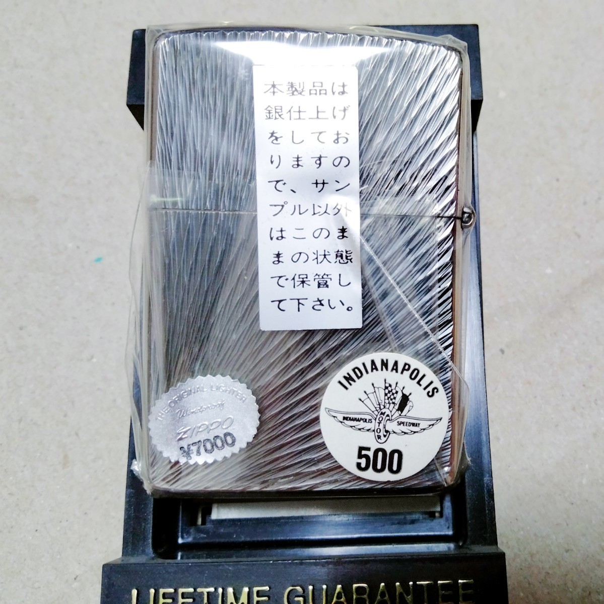 新品 未開封 ZIPPO インディ500 1992年 INDIANAPOLICE500_画像2