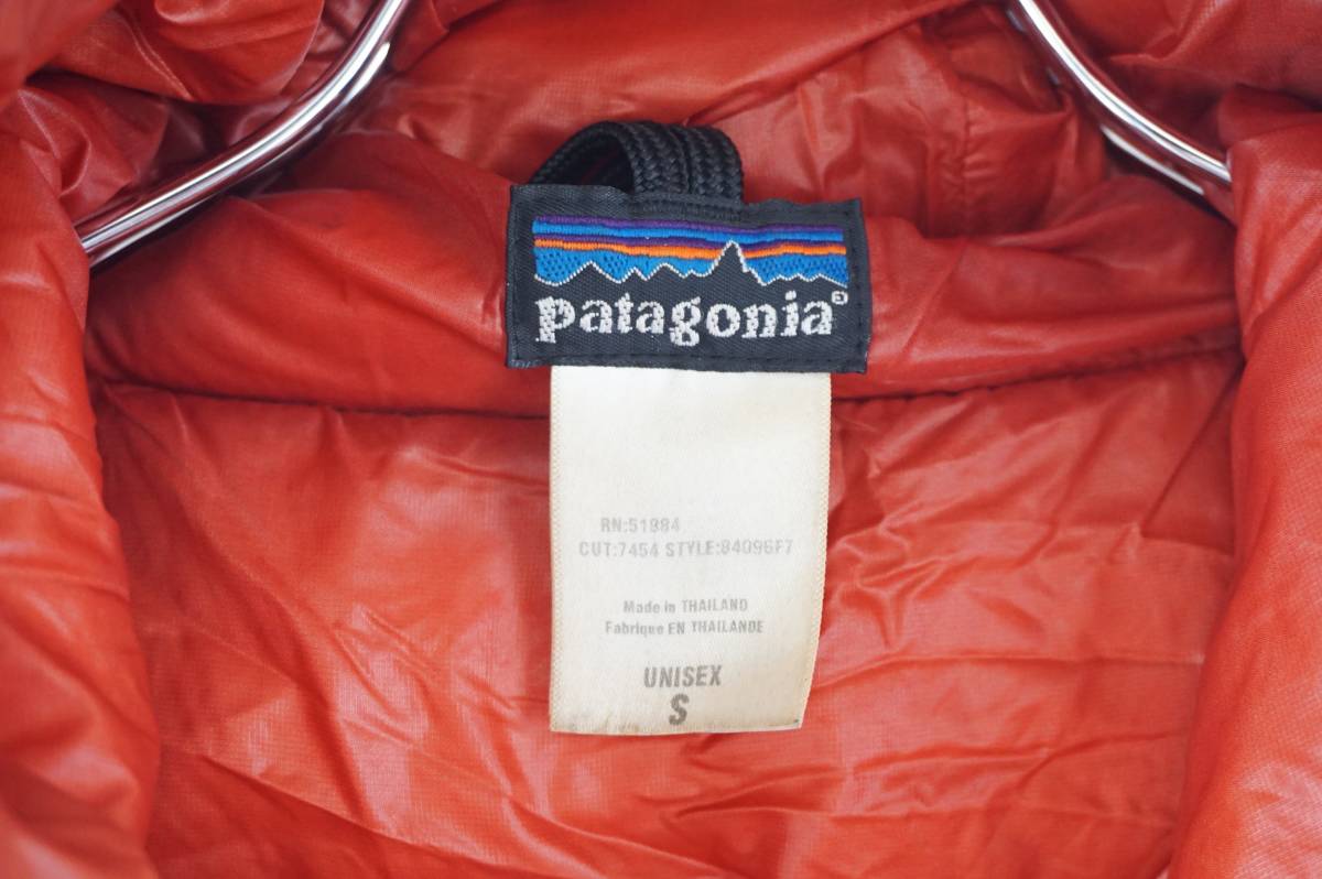 K150　パタゴニア　Patagonia　ダスパーカー　84096F7　ジャケット　中綿　オレンジ　サイズS　アウトドア　メンズ　_画像4
