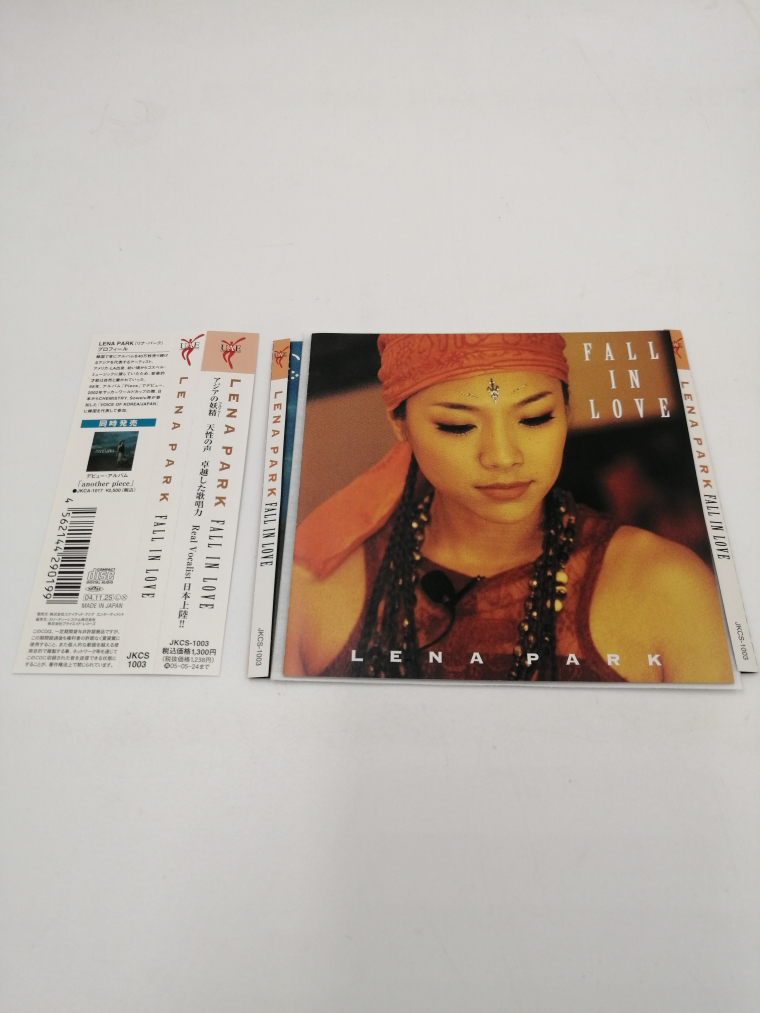 CD FALL IN LOVE LENA PARK 帯付　ソフトケース_画像1