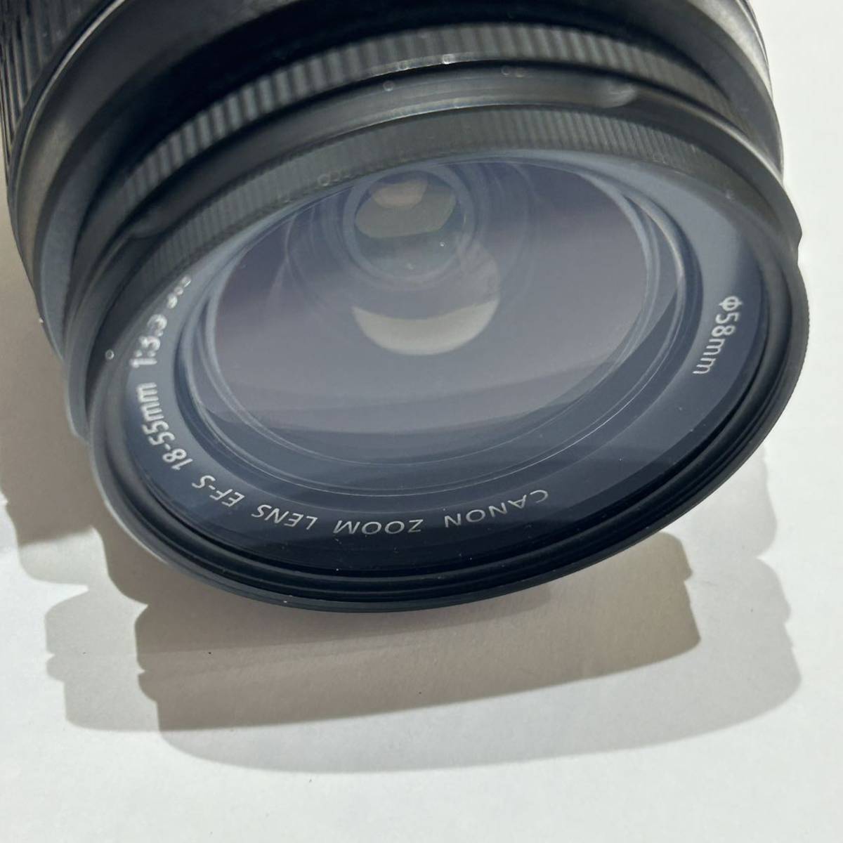Canon キャノン EFS 18-55mm レンズ IMAGE STABILIZER 0.25m/0.8ft 58mm_画像6