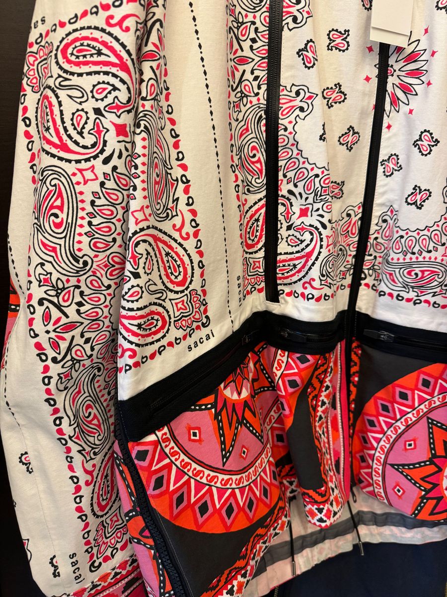 sacai 22SS Bandana Print Blouson サカイ バンダナ柄 sacai 22SS Bandana Print Blouson サカイ バンダナ柄
