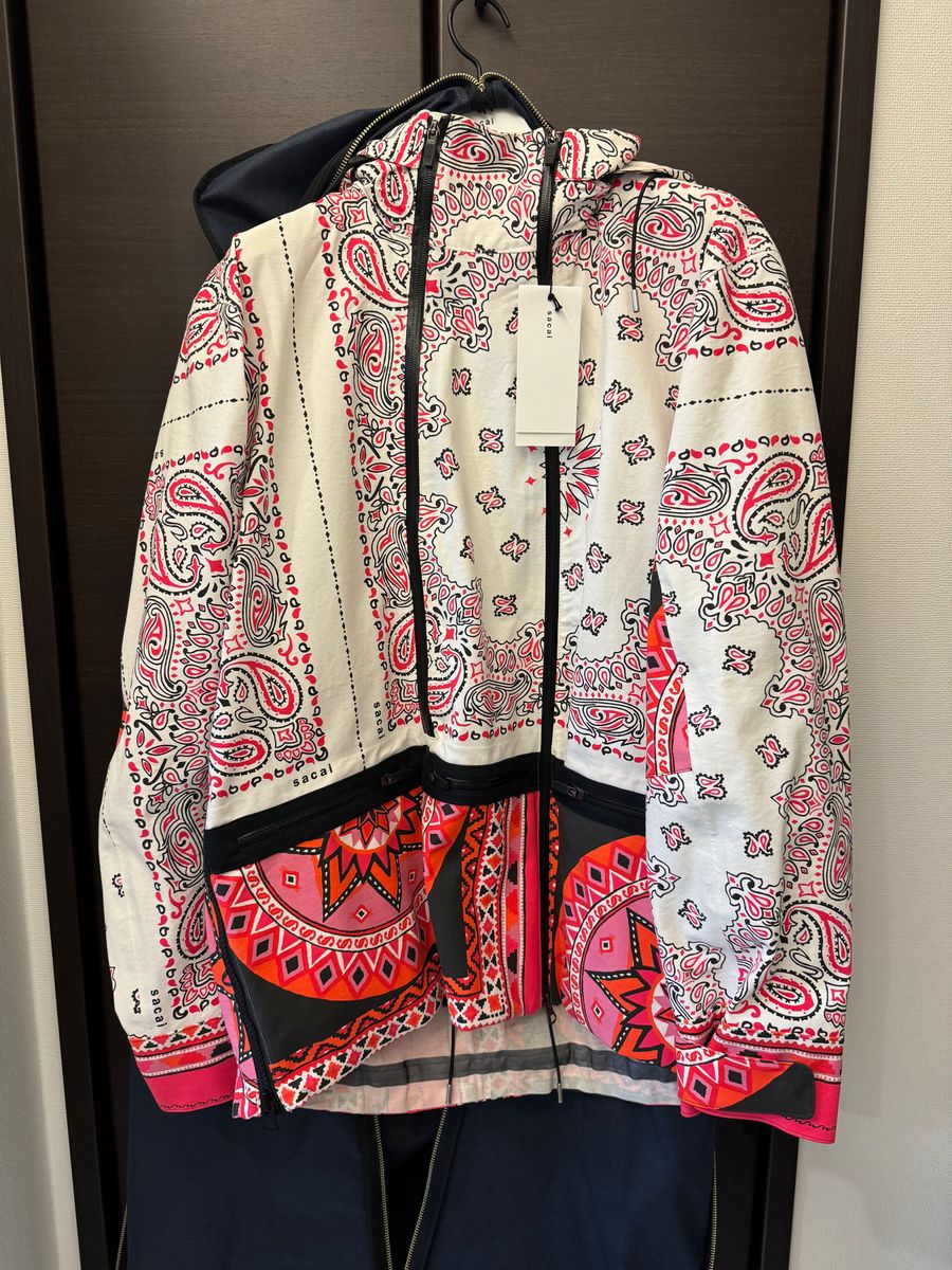 sacai 22SS Bandana Print Blouson サカイ バンダナ柄 sacai 22SS Bandana Print Blouson サカイ バンダナ柄