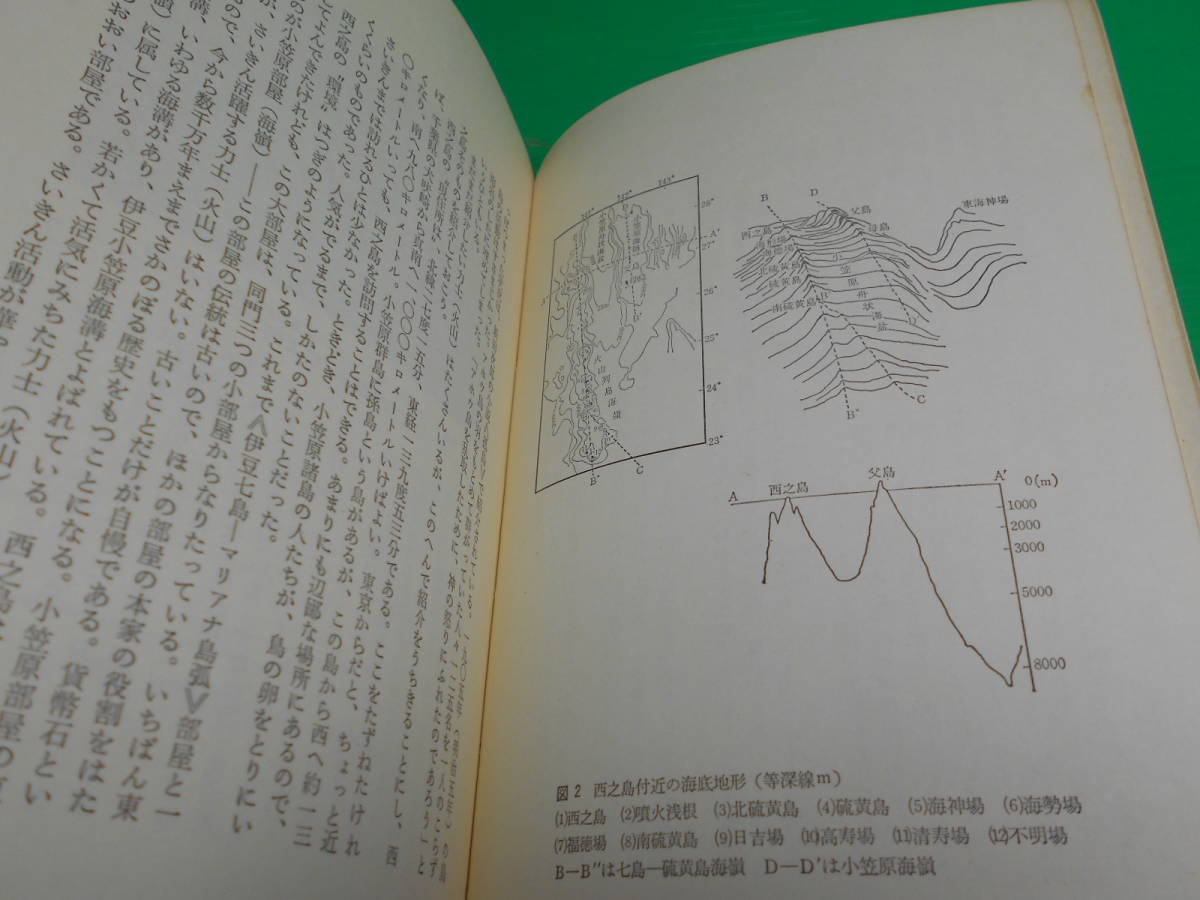 『海底火山の謎～西之島踏査記～』 帯・ビニール付 編：小坂丈予/青木斌 1974年第1刷 発行：東海大学出版会　送料：230円_画像7