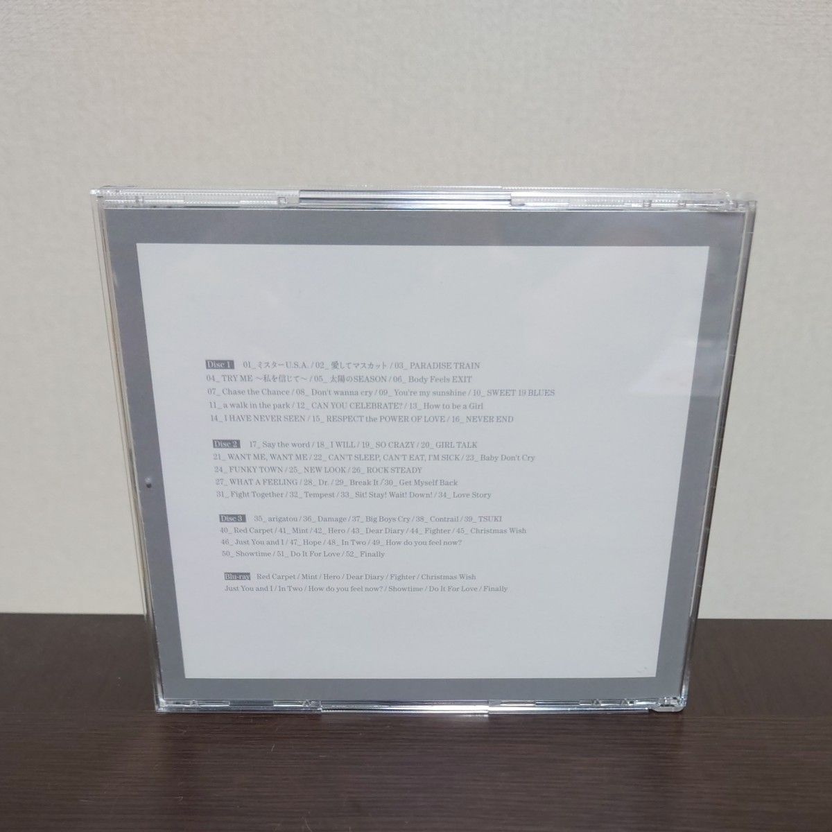 安室奈美恵「Finally」3CD+Blu-ray ベストアルバム ブルーレイ