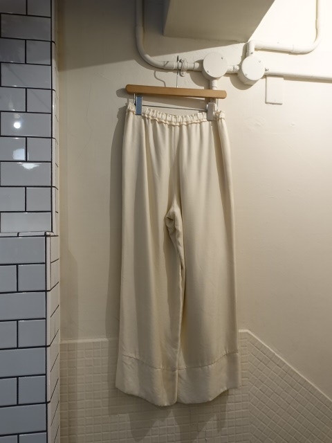 *Ballsey Ballsey pants wide Easy pants thin ivory 22SS regular price 19800 jpy 