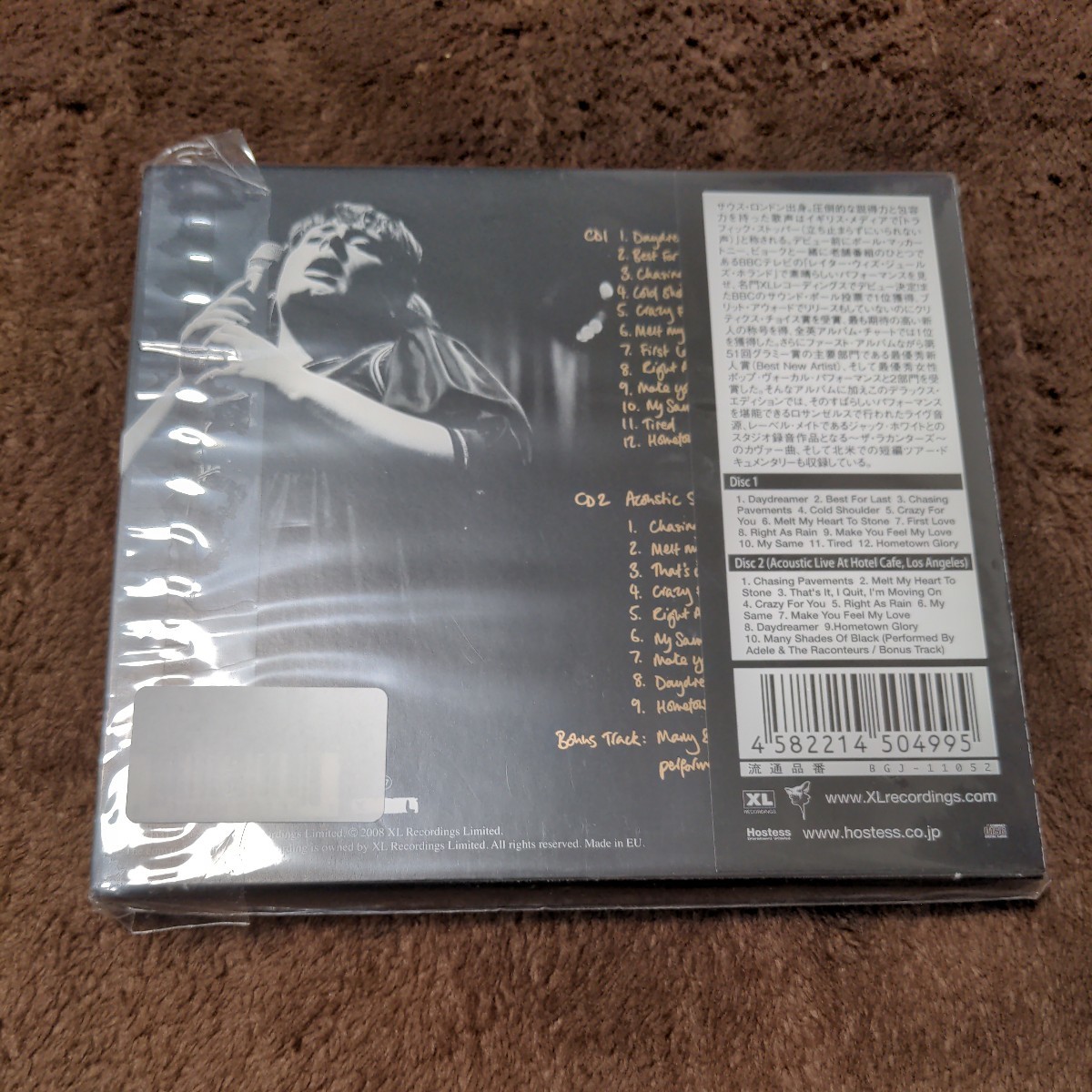 新品CD　「アデル 19　(デラックス・エディション)」_画像2