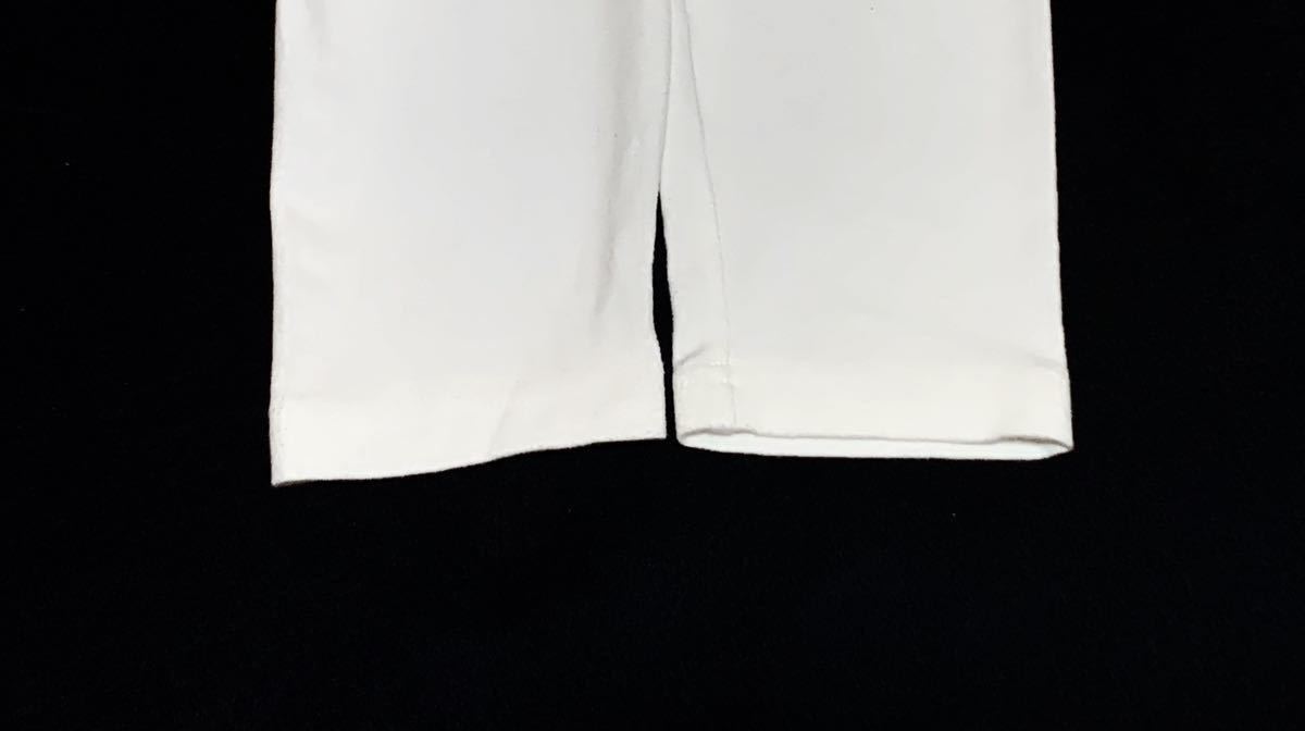 (レディース) CLUNK クランク // 長袖 マーク刺繍 ワッペン ストレッチ タートルネック シャツ カットソー (オフホワイト系) サイズ Lの画像5