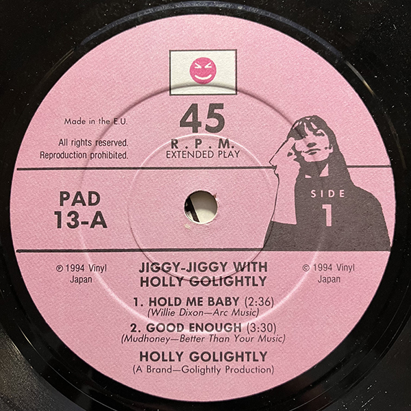 Holly Golightly / Jiggy-Jiggy With Holly Golightly [Vinyl Japan PAD 13] UK盤 _画像4