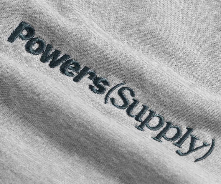 Powers (Supply) New Logo Crewneck Sweat Shirt パワーズ サプライ スウェット M_画像5