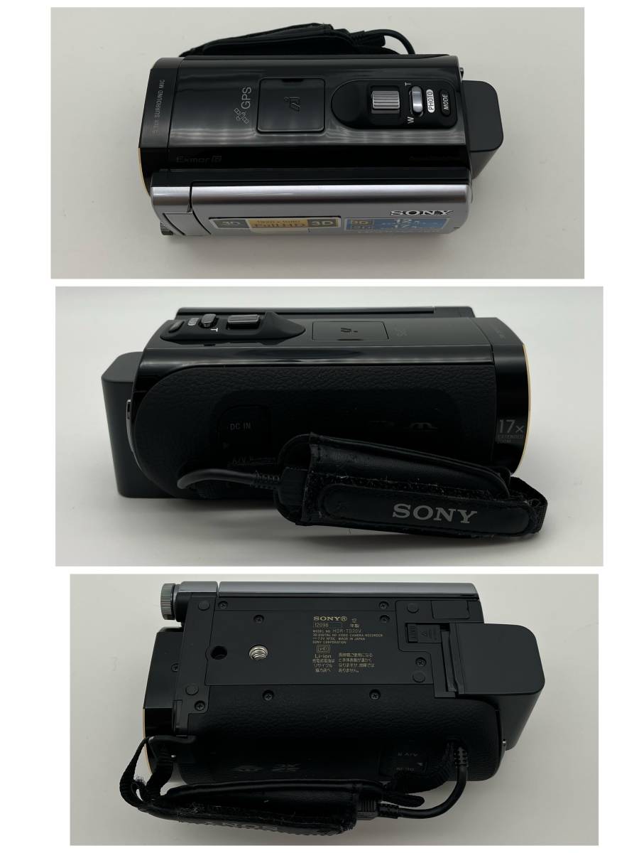 SONY/ソニー HDR-TD20V 3Dハンディカム ビデオカメラ 現状品_画像6