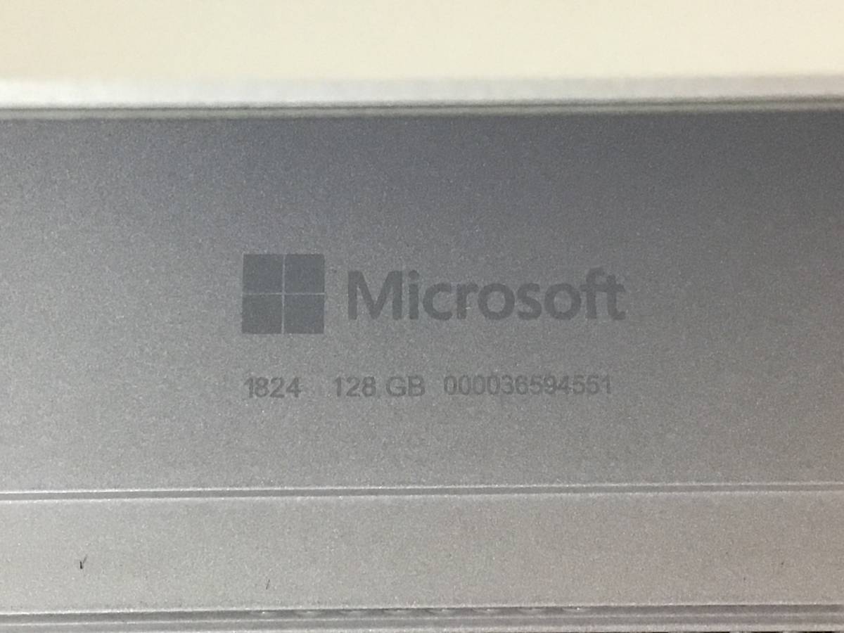 黄ばみ強めのためジャンク6/30★Microsoft Surface Go 1824★Pentium 4415Y CPU+SSD128GB+8Gメモリ★充電アダプタ無し、キーボード無し_画像7