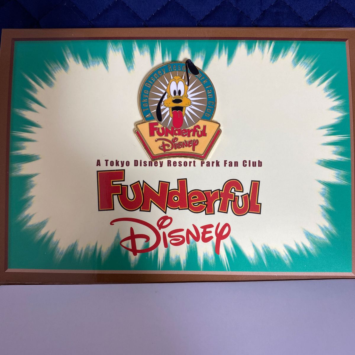 ピンバッジ ディズニーカードクラブ Funderful Disney ピンバッジ ディズニーカードクラブ Funderful Disney