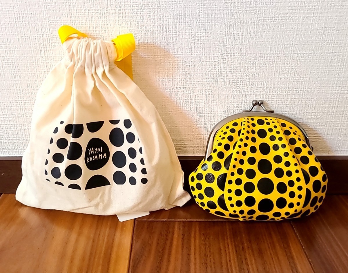 草間彌生KUSAMA YAYOI財布がま口PUMPKIN かぼちゃ南瓜水玉ドット 草間彌生KUSAMA YAYOI財布がま口PUMPKIN かぼちゃ南瓜水玉ドット