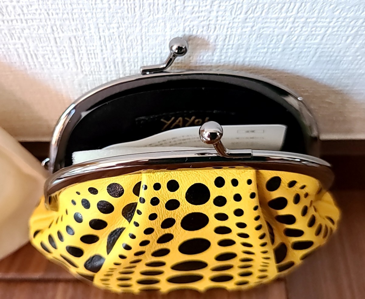 草間彌生KUSAMA YAYOI財布がま口PUMPKIN かぼちゃ南瓜水玉ドット 草間彌生KUSAMA YAYOI財布がま口PUMPKIN かぼちゃ南瓜水玉ドット