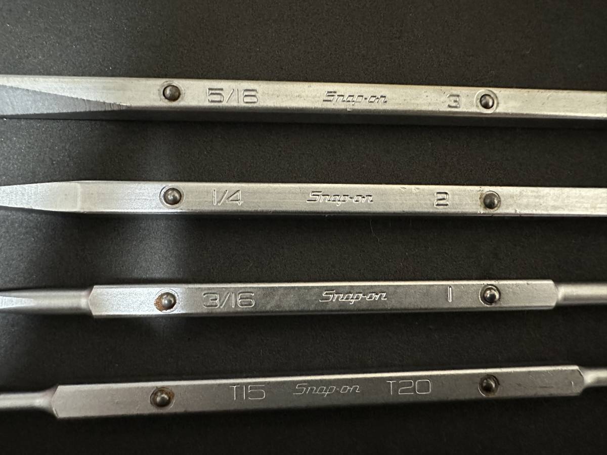 Snap-on スナップオン リバーシブルドライバーセット SDDD44 中古品_画像2