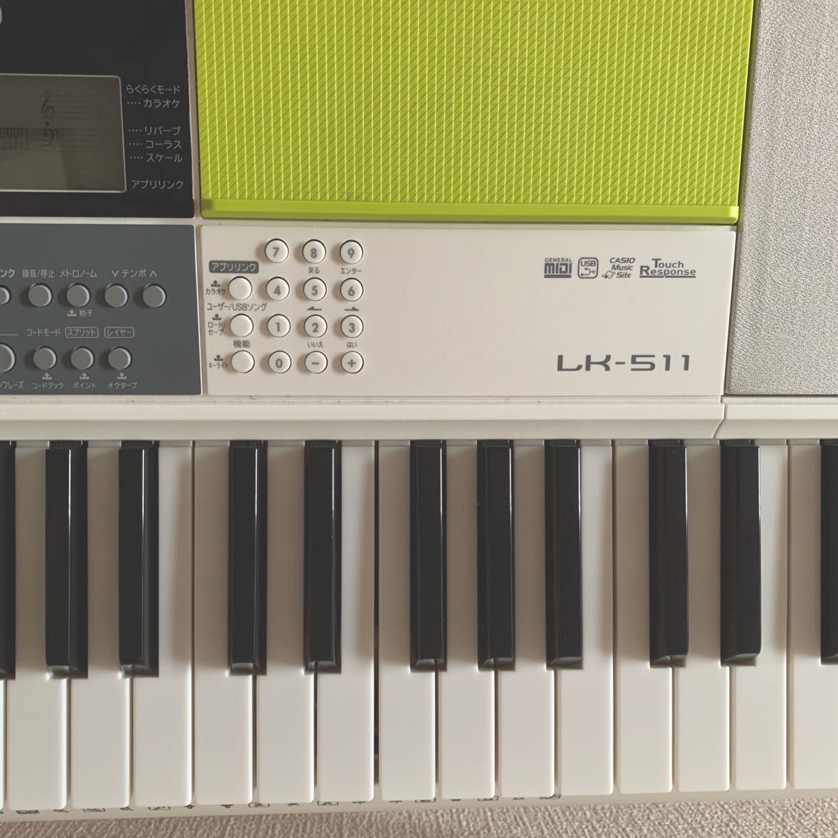 CASIO カシオ光ナビゲーションキーボード LK-511 スタンド付き CASIO カシオ光ナビゲーションキーボード LK-511 スタンド付き