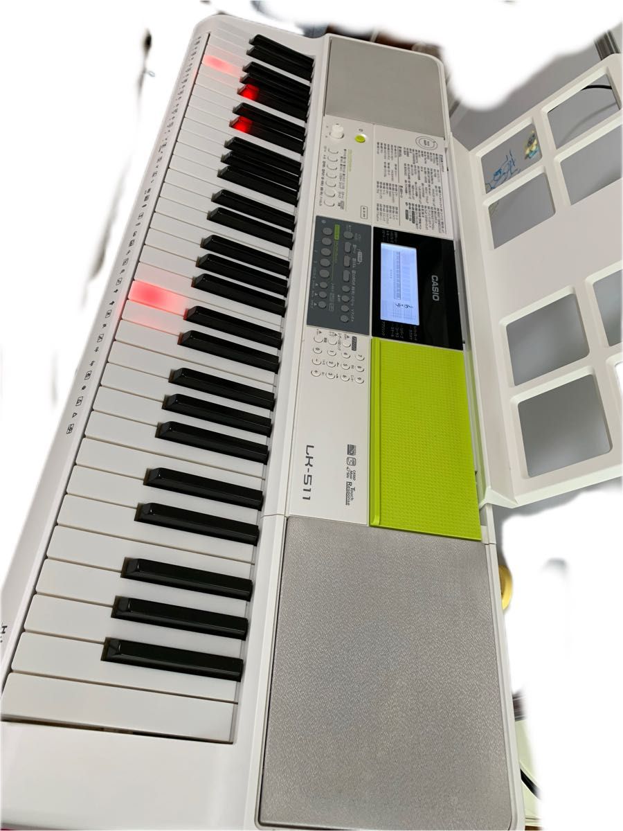 CASIO カシオ光ナビゲーションキーボード LK-511 スタンド付き CASIO カシオ光ナビゲーションキーボード LK-511 スタンド付き