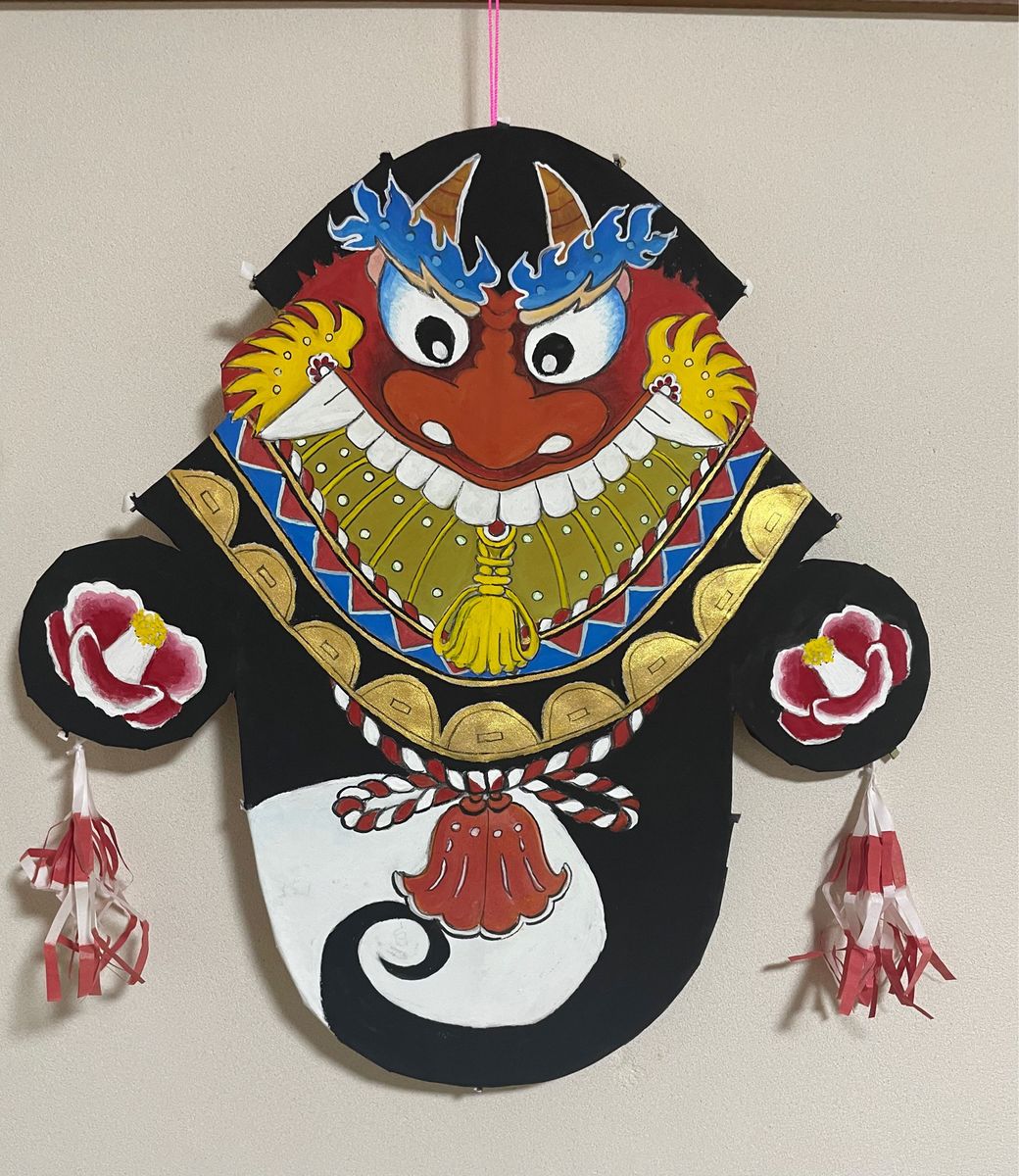 ばらもん凧ハンドメイド手作り Baramon kite 布製 オーナメントプレゼント お土産五島舞い上がれ 新品