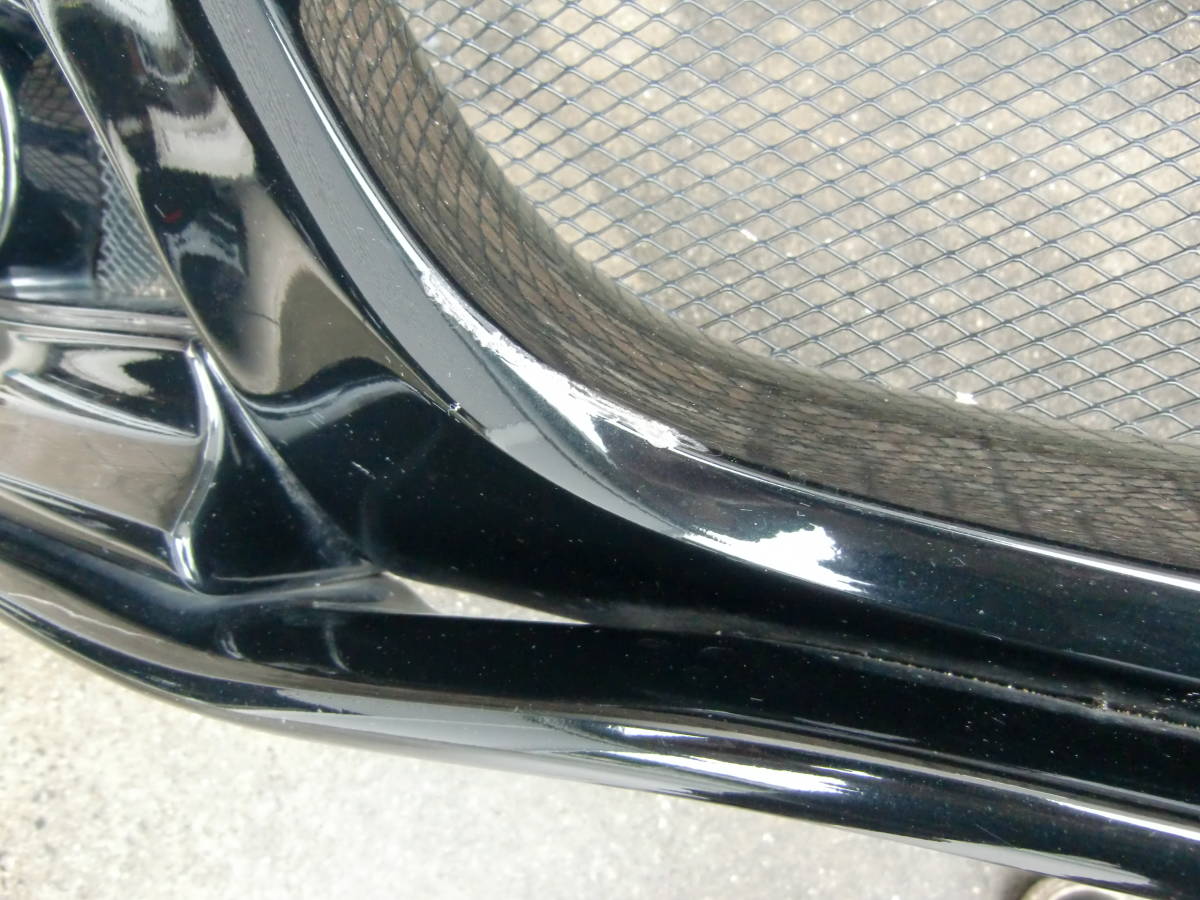 BL5 Legacy latter term turbo for after market front bumper black K2 gear made spoiler * foglamp cover attaching 
