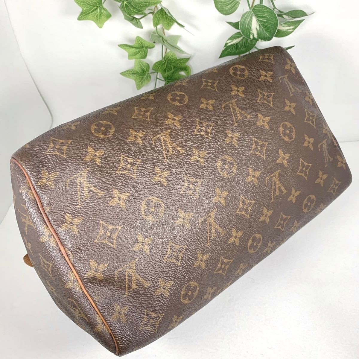 1円 LOUIS VUITTON ルイヴィトン モノグラム スピーディ30 M41526 ハンドバッグ シリアル SP0944_画像6