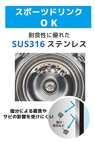 OGURA 水筒 400ml ステンレスボトル 超軽量 タンブラー 真空 断熱 保冷 保温 北欧 ノルディック_画像5