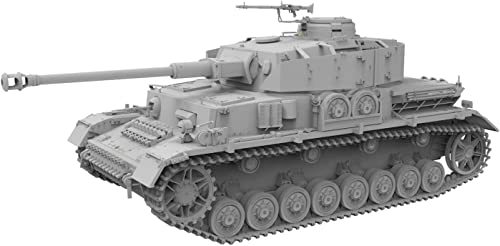 ボーダーモデル 1/35 ドイツ軍 IV号戦車J型 初期/中期型＆平貨車 (2in1キット) w/線路 プラモデル_画像2