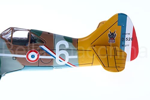  France Air Force fighter (aircraft) die-cast model 1/72 devoa tea nD.520 DEWOITINE painted final product 