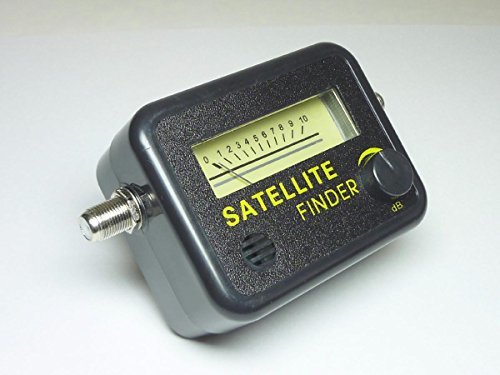 BS/スカパー! (CS) / スカパー! プレミアム 衛星放送信号強度メーター 測定に必要な 同軸ケーブル付 （ ブザートーン/メーター_画像2