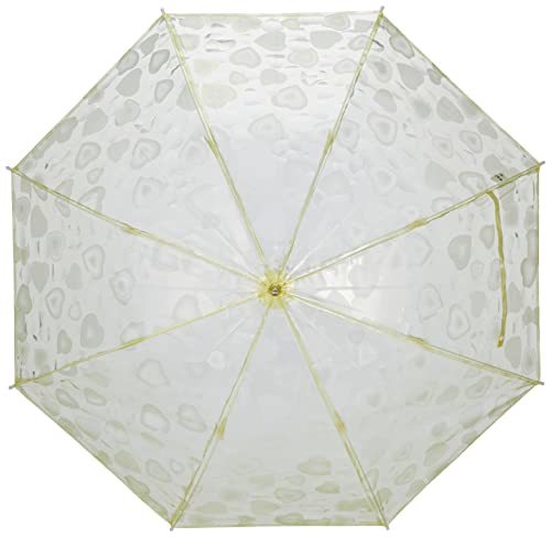 [エスタ] MOONBAT(ムーンバット) POE 3D プラスチック ビニール傘 立体 長傘 雨傘 レディース 31-230-10252-00-51-60 イエロー_画像2