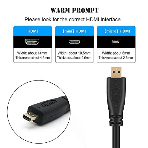 micro HDMI-HDMI cable 1m HDMI conversion cable Ver1.4 A-D type 3D correspondence 