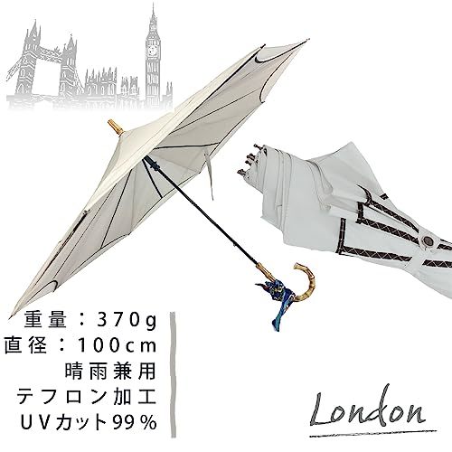 【 CARRY saKASA (キャリーサカサ) Flight Model フライトモデル スカーフ 2本付 】 逆さ傘 レディース 軽量 晴雨兼用 傘 日傘 長傘_画像3