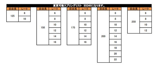 RG レーシングギア 車高調 HSダンパー 単筒式 マークII JZX100 H8.9～H13.10の画像2