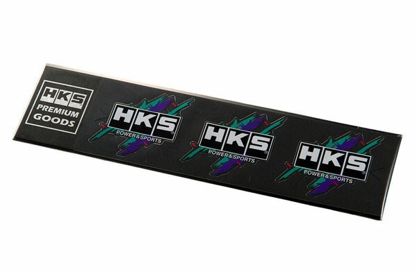 HKS ステッカー SUPER RACING 3枚入 70mm×65mm_画像1