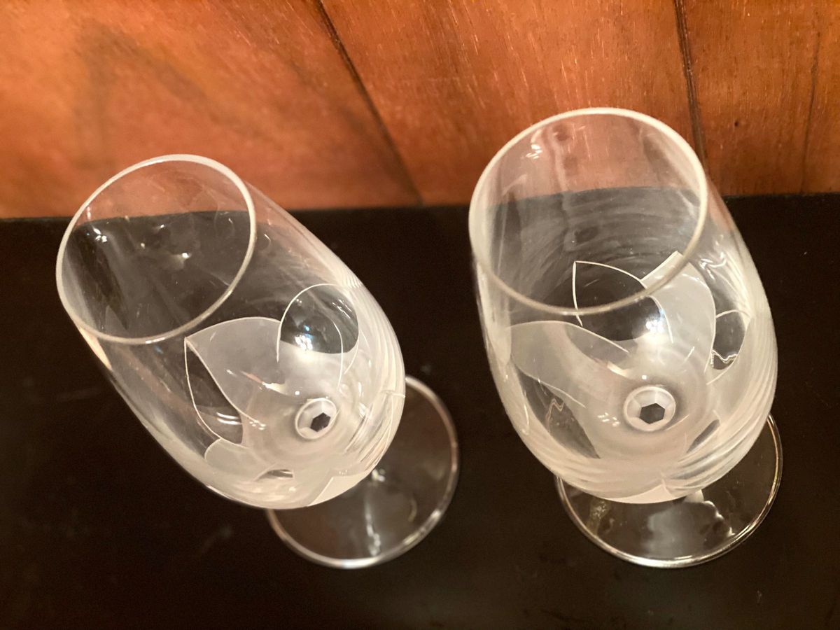 HOYA アルコールグラス ワイングラス 2客 新品未使用