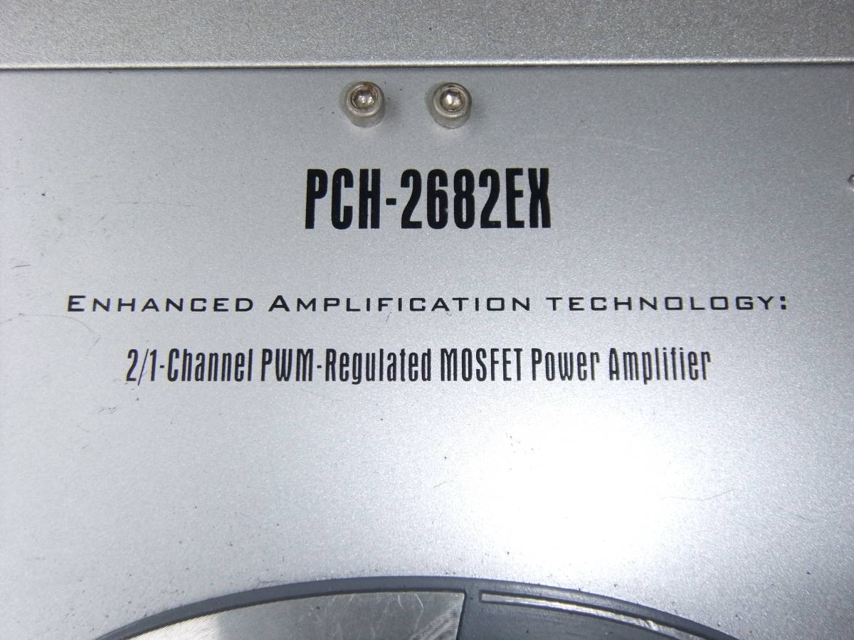 BM 2/1ch アンプ PCH-2682EX MAX600W_画像4