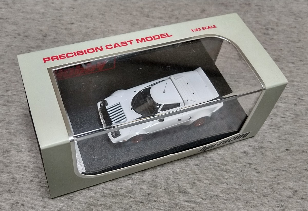 【値下げ】hpi-racing 1/43 LANCIA STRATOS　HF Plain Color Model : White Hobby Japan