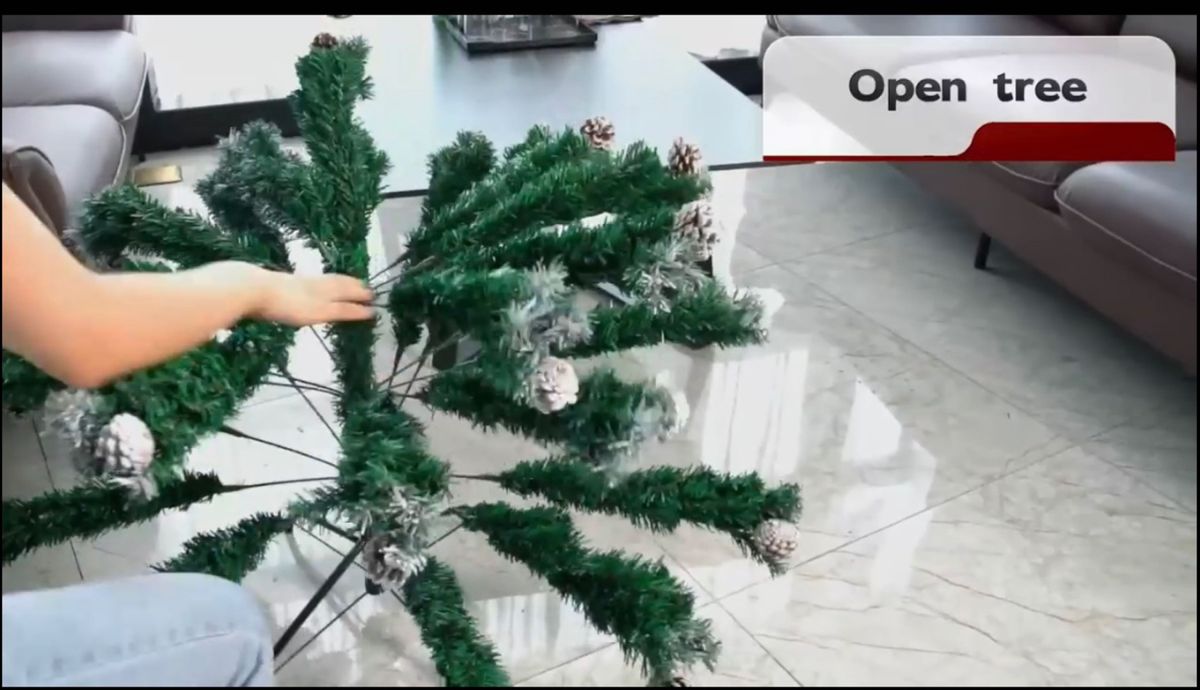 クリスマスツリー 180cm 屋内外 インテリア 北欧 組立簡単 収納便利 クリスマスツリー 松ぼっくり ツリー