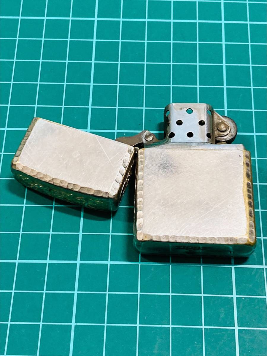 ジッポー/ZIPPO 側面唐草堀(トライバルっぽい) 中古品 最低落札設定無し_画像5