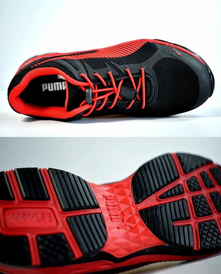 PUMA プーマ 安全靴 メンズ スニーカー シューズ Fuse Motion 2.0 Red Low 作業靴 64.226.0 レッド 25.0cm / 新品 1円 スタート_画像6